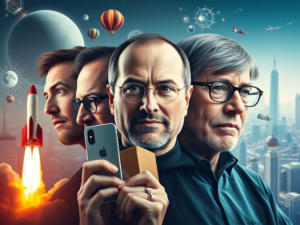 O Que Aprender com Elon Musk, Steve Jobs e Outros Gigantes do Empreendedorismo